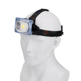 Wide Angle Headlamp 3 Modes USB Rechargeable  Camping COB LED - V.I.P Digital Presence