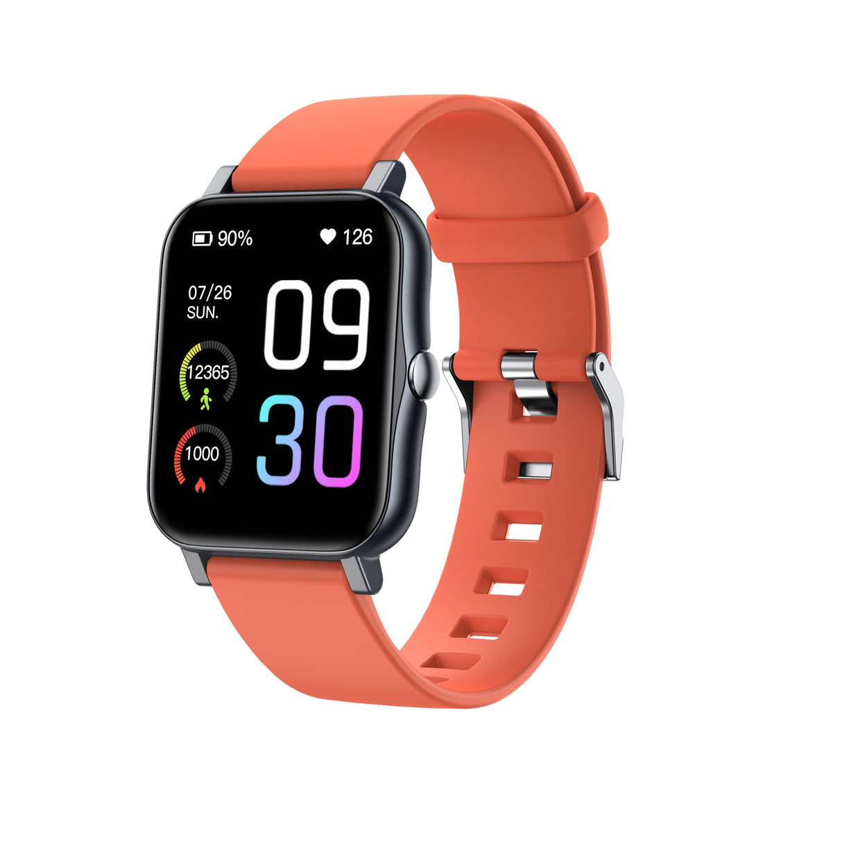 GTS2 sports bracelet waterproof plum off weather temperature measurement heart rate alarm sleep detection smart watch - V.I.P Digital Presence