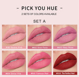 HANDAIYAN Makeup Crystal Square Tube Lipstick Small Ice Cube Matte Matte Lipstick Set 6 Pack - V.I.P Digital Presence