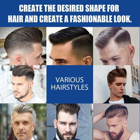 Men's Hair Wax Stick Broken Hair Care Lasting Styling Natural Fluffy Three-Dimensional Easy Styling Hair Wax Stick - V.I.P Digital Presence