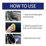 Multi-Purpose Vehicle Interior Retreader Cleans The Instrument Panel Interior With Plastic Retreading Coating For Dust Suppression - V.I.P Digital Presence