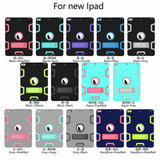 Armor Case For iPad2 iPad3 iPad4 Kids Safe Heavy Duty Silicone Hard Cover For Ipad 4 3 2 iPad 3 2 Tablet Case