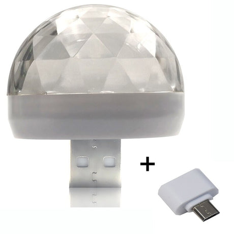 Mini USB Colorful Atmosphere Light Car USB Party Light DJ LED RGB Interior Lamp Club Disco Magic Stage Effect Portable Lights - V.I.P Digital Presence