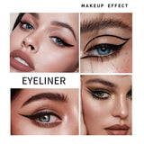 Fit Colors Double Headed Triangle Wing Seal Waterproof, Sweat-Proof And Non Smudged Liquid Eyeliner - V.I.P Digital Presence