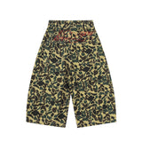 Camouflage Tiger Pattern Work Shorts Men's European and American Trendy Design Embroidered Letter Knife Loose Casual Five-Point Pants - V.I.P Digital Presence