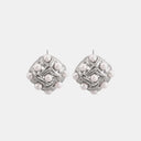 Copper Shell Pearl Stud Earrings - V.I.P Digital Presence