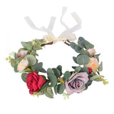 Forest Women's Wreath Fabric Flower Vine Hair Accessories Outdoor Scenic Area Dance Independence Day Wreath Headwear - V.I.P Digital Presence