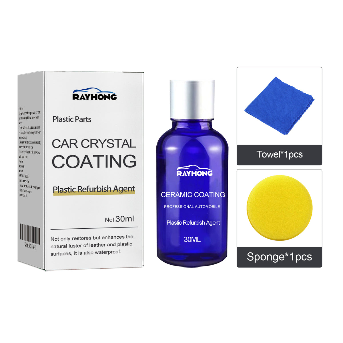Automotive Plastic Refurbishment Coated Crystal Liquid, Instrument Panel Interior Clean Decontamination Anti-dust Refurbishment Bright Coating Liquid - V.I.P Digital Presence