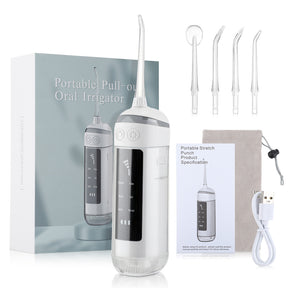 6-Speed Tooth Flusher Electric Portable Tooth Cleaning Device Household Water Flosser To Remove Calculus Pulse Tooth Cleaning Device - V.I.P Digital Presence