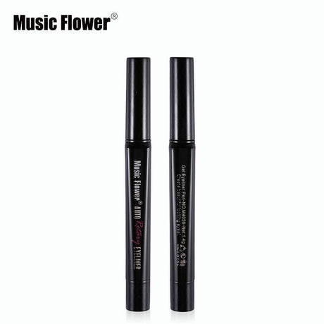 Music Flower Pro Auto Rotating Liquid Eyeliner Waterproof Eye Makeup Lash Hugging Gel Eye Liner Mark Pen Smudge-proof Cosmetics - V.I.P Digital Presence