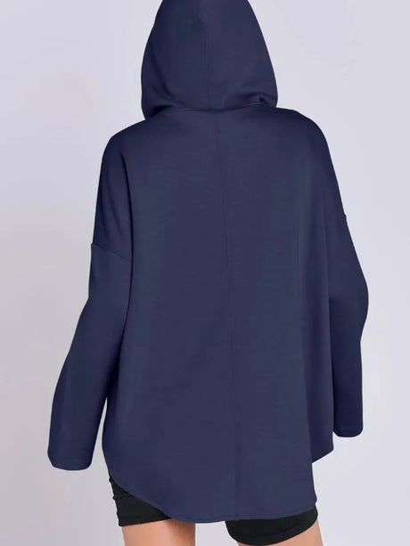 Quarter Zip Long Sleeve Hoodie - V.I.P Digital Presence