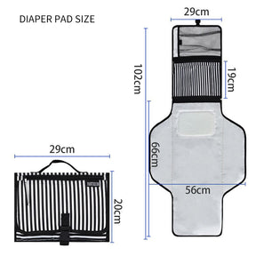 Foldable Baby Changing Mat Portable Travel Outdoor Waterproof Care Baby Changer Diape Infant Napping Changing Cover Pads - V.I.P Digital Presence