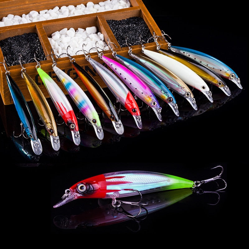 Fishing Wobblers Lure For Fishing Minnow 11cm 14g  All Goods For Fish Lures Artificial Bait Pencil Feeder Luminous Fishing - V.I.P Digital Presence