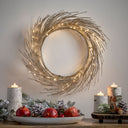 24" PAPER WREATH WITH LED LIGHTS - V.I.P Digital Presence