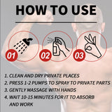 Men's Treatment Spray, Men's Body Care To Enhance Endurance Moisturizing Treatment Topical Spray - V.I.P Digital Presence