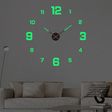 DIY Frameless Creative Wall Clock Wall Decal: A Silent and Stylish Addition for Home Decor, Ideal for Living Rooms and Offices - V.I.P Digital Presence