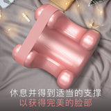 Beauty Face Satin Pillow with Memory Foam Filling Comfortable Soft Nap Cotton Pillow Peace Mind Sleep Non-Paste Makeup Headrest - V.I.P Digital Presence