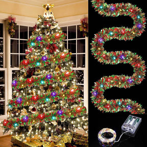 Christmas decoration ribbon, Christmas party atmosphere, venue arrangement, floral and madder hair strips - V.I.P Digital Presence
