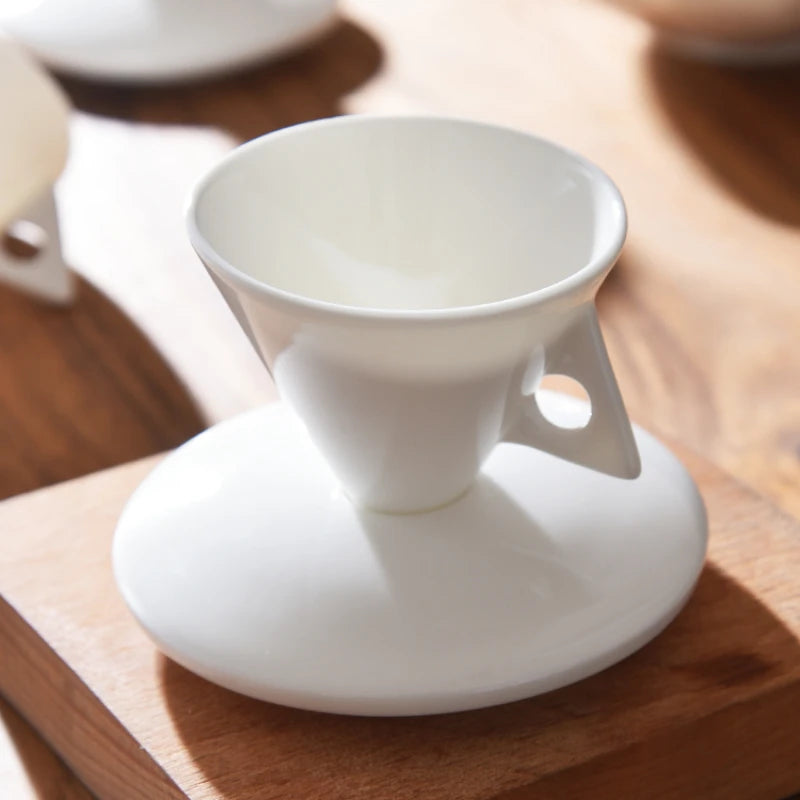 hand brewed coffee cups and saucers set with spoon espresso share ins style personality small cup exquisite highValue - V.I.P Digital Presence