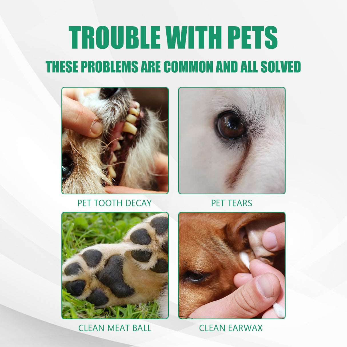 Pet Tooth Cleaning Finger Set Dog Cat Cleaning Tartar Stone Oral Cleaning Care - V.I.P Digital Presence