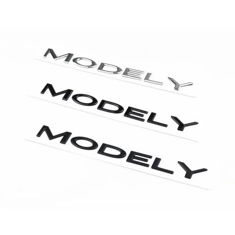 Suitable for Tesla Model Y trunk letter labeling MODEY English letter logo - V.I.P Digital Presence