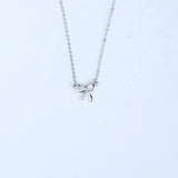18K Gold-Plated Bow Necklace - V.I.P Digital Presence