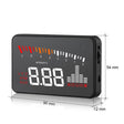 X5 Car HUD Head Up Display OBD II EOBD Automatic Matching Overspeed Warning System Projector Windshield Car Voltage Speed Alarm - V.I.P Digital Presence