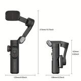Estabilizador de cardán de mano de 3 ejes XE, plegable, para teléfono inteligente, grabación de video, vlog, estabilizador PTZ para iPhone, Xiaomi, Samsung