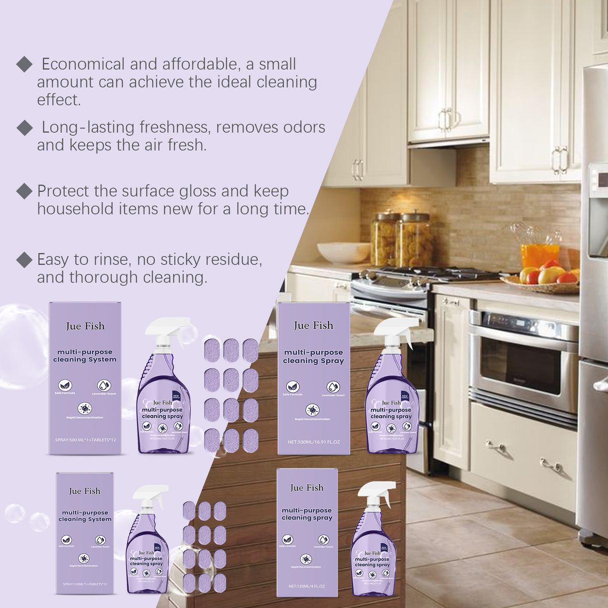 Multi-Purpose Cleaner Easily Cleans Grease Stains On Cooktops And Utensils - V.I.P Digital Presence
