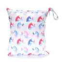 [Sigzagor]Wet Dry Bag With Two Zippered For Baby Diapers Nappies Waterproof Reusable 36cmx29cm - V.I.P Digital Presence