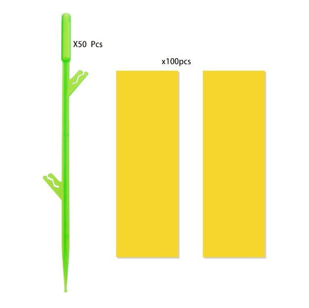 Sticky Houseplant Traps Gnat Yellow Insect Trap Indoor Fruit Fly Stakes Trap - V.I.P Digital Presence