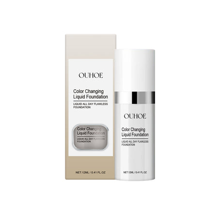 Warm Color Changing Liquid Foundation, Brightening And Easy Natural Concealer Light Base Makeup Skin Tone Pure And Moisturizing Liquid Foundation - V.I.P Digital Presence