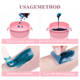 Professional Hair Removal Electric Wax Warmer Depilation Hot Waxing Kit with silicone waxing pot - V.I.P Digital Presence