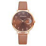 Women Watches Luxury Leather Band Watch Dress Clock Lady Wrist Watch - V.I.P Digital Presence
