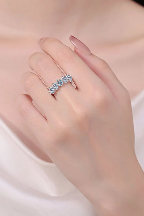 2.5 Carat Moissanite 925 Sterling Silver Ring - V.I.P Digital Presence