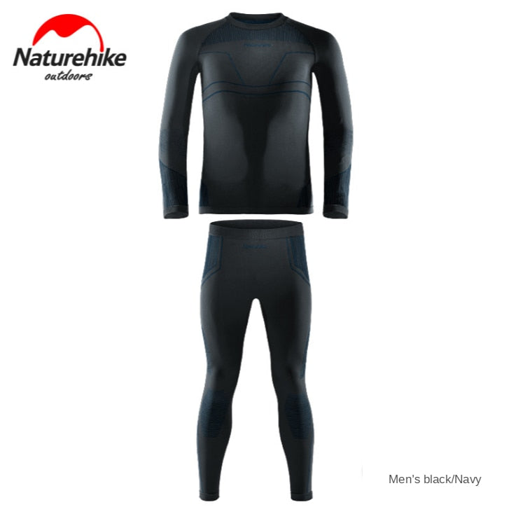 Promoción de liquidación Naturehike: ropa interior de secado rápido para hombres y mujeres que esquían al aire libre, ropa interior térmica absorbente. 