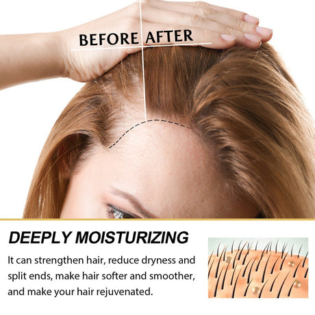 Moisturize repair dry and frizzy hair thicken strengthen and firm hair and prevent hair loss hair essential oil - V.I.P Digital Presence