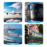 carsickness stickers Carsickness, airsickness, seasickness, earbuds, temples, travel carsickness stickers - V.I.P Digital Presence