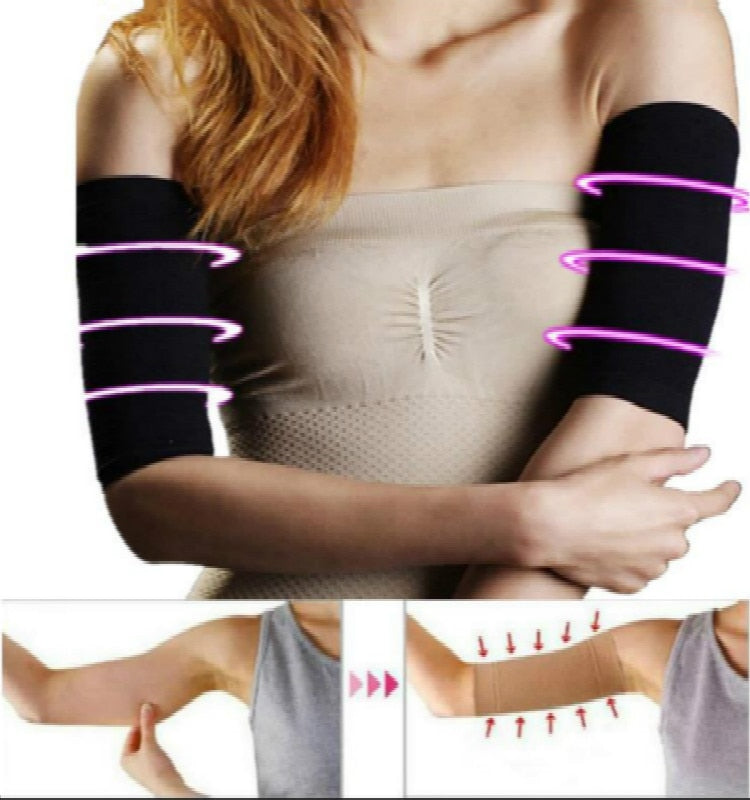 2Pcs Weight Loss Calories off Slim Slimming Arm Shaper Massager Sleeve Slimming Wraps Arm Weight Loss Fat Burning Face Lift Tool - V.I.P Digital Presence
