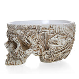 New Resin Plant Grass Skull Flowerpot Creative Indoor Skull Shape Potted Skeleton Craft Ornaments - V.I.P Digital Presence