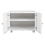 Office furniture Copier Cabinet white mobile pedestal file Printer Stand - V.I.P Digital Presence