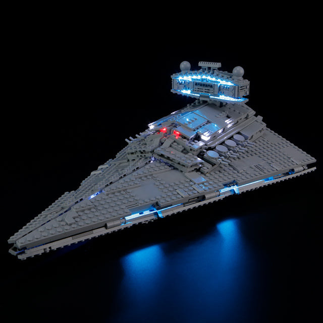 YB compatible with LEGO 75394 Empire Star Destroyer LED lighting Star Wars luminous building blocks lighting toys - V.I.P Digital Presence