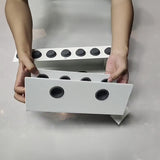 Non - Perforated Hair Dryer Holder. Also for Straighteners & Curling Irons. Ideal for Bathroom Sorting - V.I.P Digital Presence