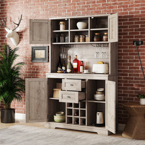 Coffee bar cabinets, kitchen cabinets with storage rooms, farmhouse wine cabinets with drawer racks and cabinets, dining cabinet - V.I.P Digital Presence