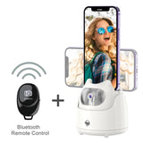 360° Rotation Automatic Face Tracking Gimbal Mobile Phone Holder APP-Free AI Face Recognition Phone Tripod for Live Vlog Video - V.I.P Digital Presence