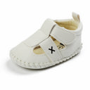 Zapatos de verano para bebés de 0 a 1 años, con suela media hueca, antideslizantes y antipatadas, para niños pequeños 