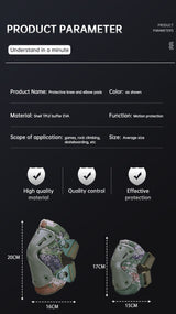 Tactical Knee Protector CS Kit Military Training Knee Protector Training Starry Sky Outdoor Cycling Plus Knee Protector Four Pie - V.I.P Digital Presence