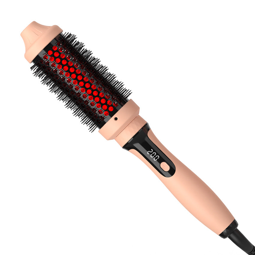 Infrared curling iron multifunctional straightener 2-in-1 straight hair comb curling iron dual-purpose electric heating comb - V.I.P Digital Presence