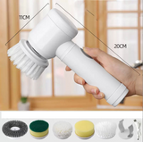 5-in-1 Electric Cleaning Brush Bathroom Wash Brush Kitchen Cleaning Tool USB Bathtub Brush - V.I.P Digital Presence
