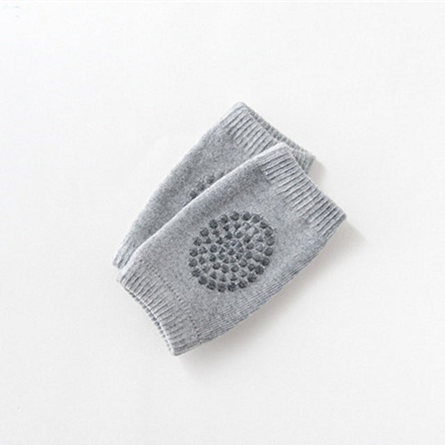 Rodilleras antideslizantes para bebés de 0 a 18 meses, de algodón, de verano, para gatear, de malla gruesa y transpirable.